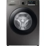 Lave-linge hublot SAMSUNG Ecobubble WW90TA046AX - 9 kg - Induction - 1400 trs/min - Classe A - Inox/silver